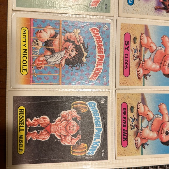 GPK Garbage Pail Kids lot of 9 OS3 thru OS7; 1986 - Picture 2 of 5